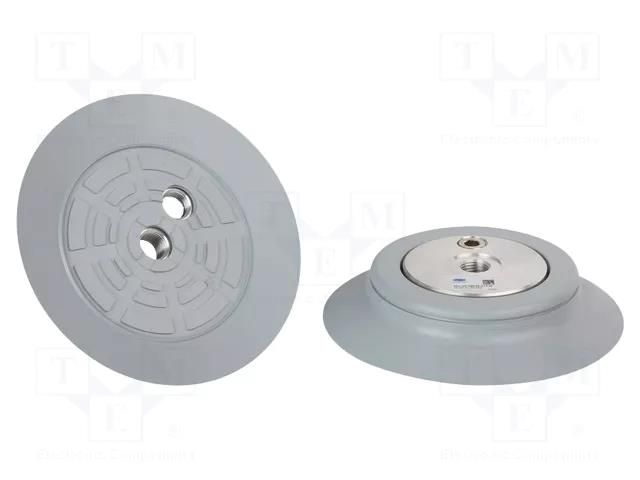 Suction cup; 160mm; G1/2 IG; Shore hardness: 55; 142cm3; SPU SCHMALZ SMZ.10.01.01.01116