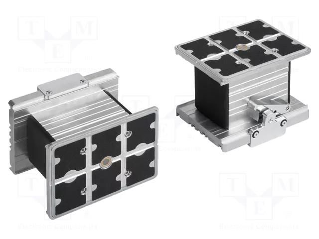 Vacuum block; aluminium; VCBL-A SCHMALZ SMZ.10.01.12.03042