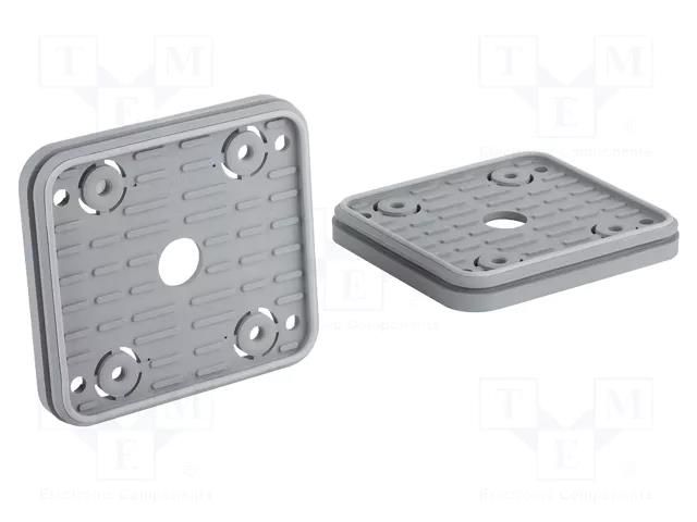 Suction-plate for vacuum block; 130x140x18.3mm SCHMALZ SMZ.10.01.12.03506