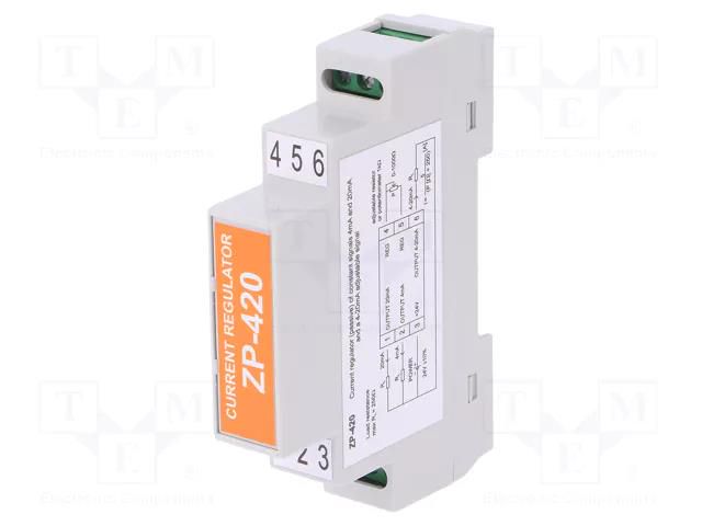 Module: process analogue calibrator; 4÷20mA; 24VDC; IP20 DAGON ZP-420