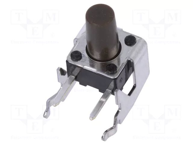 Microswitch TACT; SPST; Pos: 2; 0.05A/12VDC; THT; 1.6N; 6x6x3.5mm ALPS SKHHLRA010