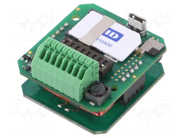 RFID reader; 4.3÷5.5V; Bluetooth Low Energy; antenna; 160mA ELATEC T4W2-F01C7PI