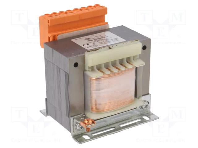 Transformer: mains; 100VA; 230VAC,400VAC; 230V; screw type; IP00 INDEL TMB100/230400/230V