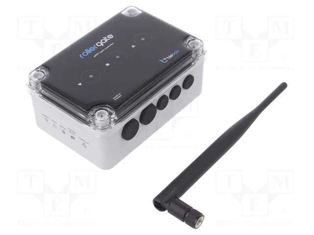 Gate controller; mounting holes; 230VAC; IP44; -20÷50°C; 2.4GHz BLEBOX ROLLERGATE