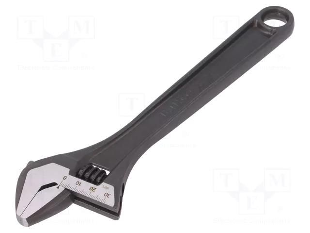 Wrench; adjustable; 31mm; phosphorylated,hardened; industrial BAHCO SA.8072IP