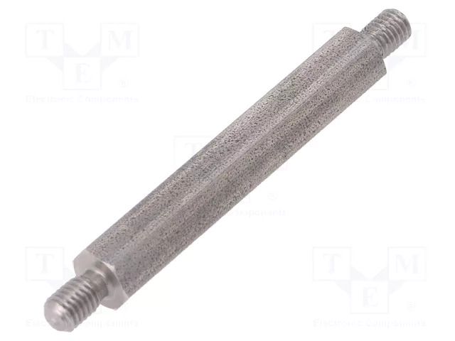 Screwed spacer sleeve; 50mm; Ext.thread: M5; hexagonal DREMEC TMM-M5X50/DR448