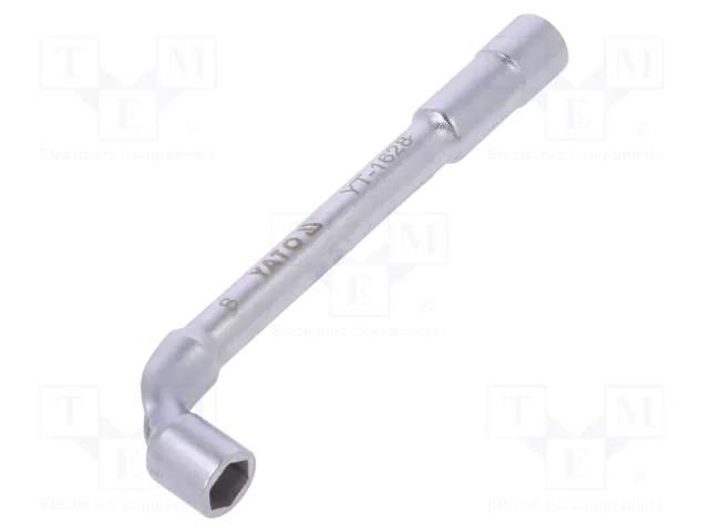 Wrench; L-type,socket spanner; HEX 8mm; Chrom-vanadium steel YATO YT-1628