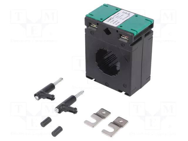 Transformer: current; LCTB; I AC: 120A; 1VA; Body dim: 78x62x40mm LUMEL LCTB-6230400120A5S