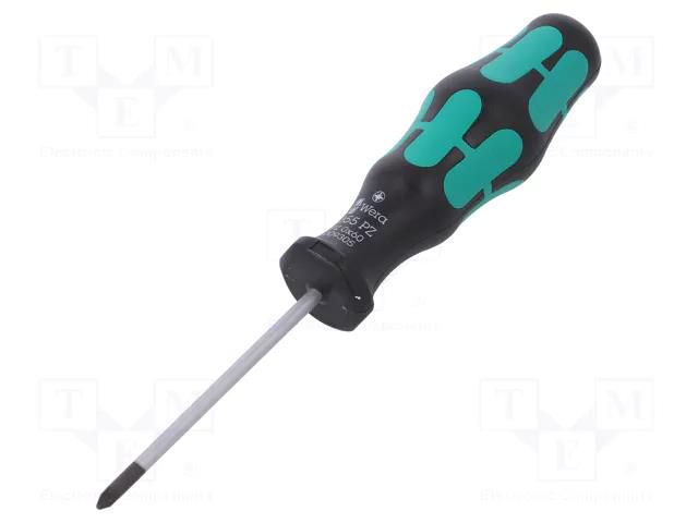 Screwdriver; Pozidriv®; PZ0; Kraftform Plus-300 WERA WERA.05009305001