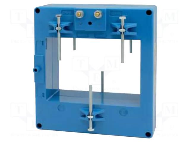 Transformer: current; Iin: 1kA; Iout: 5A; M4 screw; Cutout: 76x106mm FRER TAT106V1000/5A