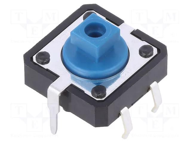 Microswitch TACT; SPST-NO; Pos: 2; 0.05A/24VDC; THT; none; 1.27N OMRON Electronic Components B3F-5150