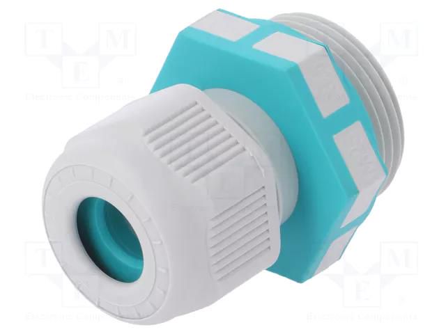 Cable gland; M25; 1.5; IP68; polyamide; grey; UL94V-2 TECHNO THA.452.B1E