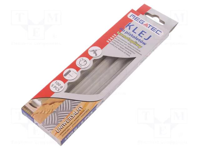 Hot melt glue; Ø: 11mm; transparent; L: 200mm; Bonding: 15÷20s MEGATEC MEG-BN1051-UNIWERS