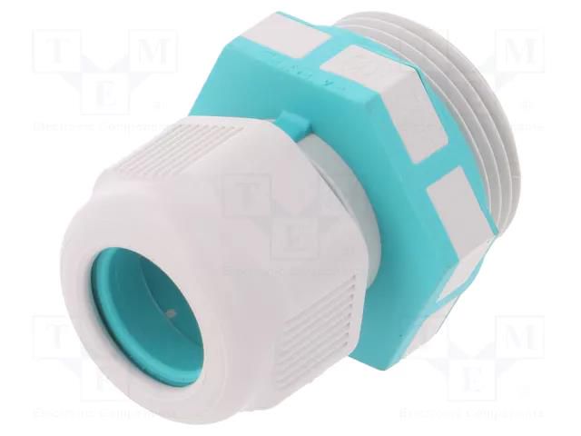 Cable gland; M25; 1.5; IP68; polyamide; grey; UL94V-2 TECHNO THA.452.C1E