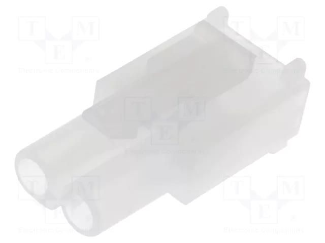 Connector: wire-wire/PCB; plug; Standard .093"; male/female MOLEX MX-19-09-1029
