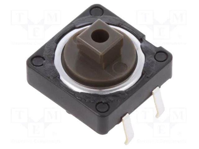 Microswitch TACT; SPST; Pos: 2; 0.05A/12VDC; THT; 2.6N; 12x12x4.3mm ALPS SKHCBGA010