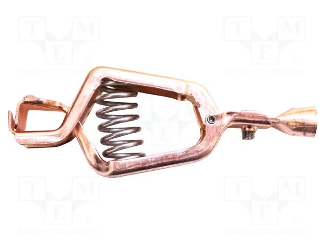 Crocodile clip; 100A; Grip capac: max.27mm; Overall len: 109mm MUELLER ELECTRIC BU-21MPN