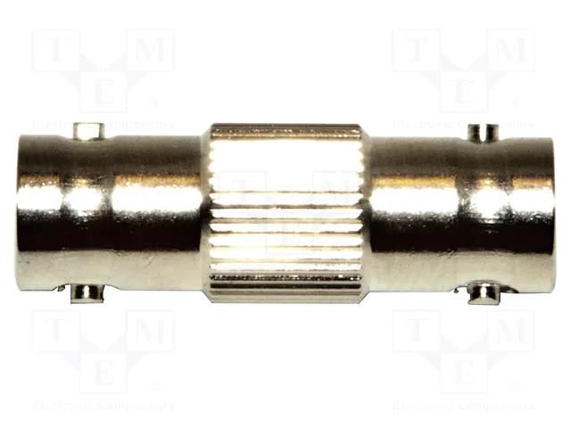 Connector: BNC; female x2; 50Ω; 50VAC; 60VDC; -70÷170°C MUELLER ELECTRIC BU-P3283