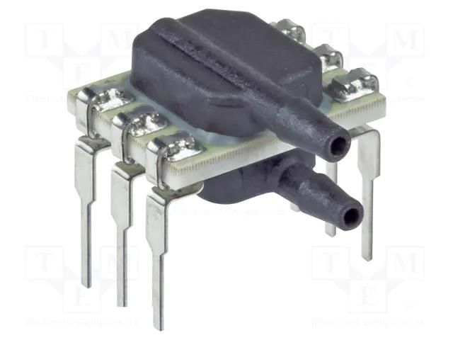 Sensor: pressure; 0÷600mbar; gage; OUT: analogue; Usup: 5VDC; DIP HONEYWELL ABPDRRV600MGAA5