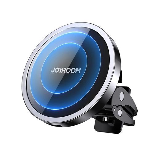 Joyroom Car Magnetic Holder Qi Wireless Inductive Charger 15W (MagSafe Compatible for iPhone) Black (JR-ZS240), Joyroom 6941237133236 6941237133236