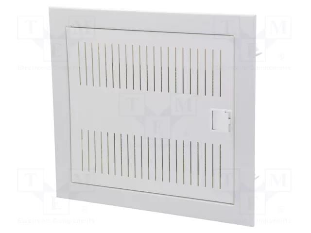 Enclosure: for modular components; IP30; steel; Series: ECG ETI POLAM ETI-ECG14MEDIA-I