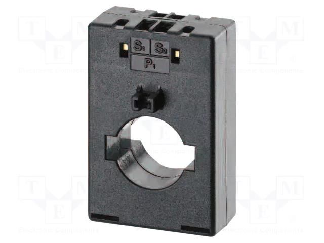 Transformer: current; Iin: 200A; Iout: 1A; 3@max2.5VA; Øint: 32mm CROMPTON - TE CONNECTIVITY M63N200/1A