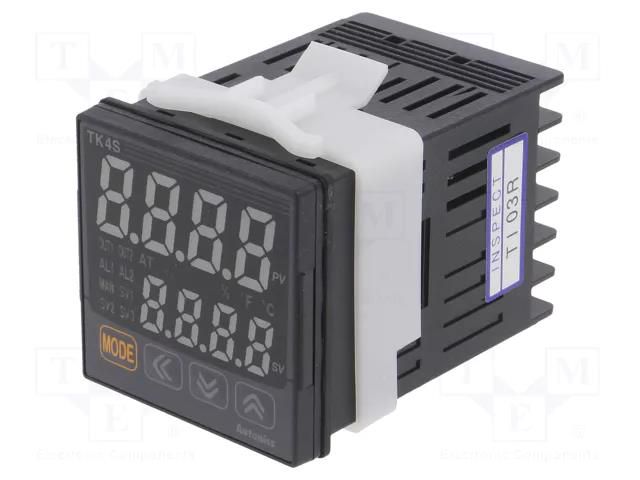 Module: regulator; temperature; analogue,SSR; OUT 3: alarm; TK4S AUTONICS TK4S-14CN