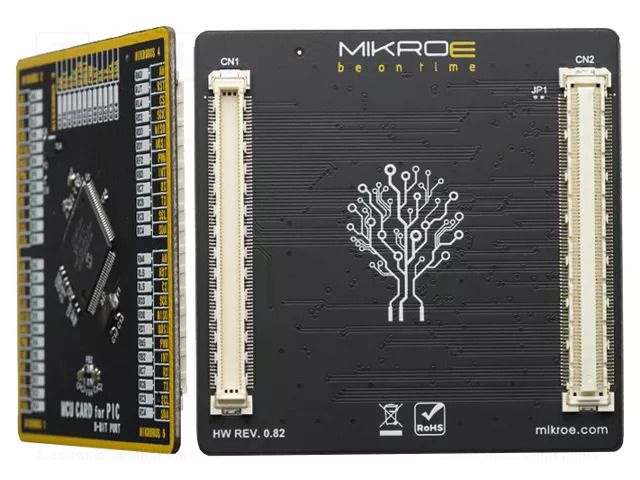 Multiadapter; PIC18F97J94; prototype board; Fusion v8; 4kBRAM MIKROE MIKROE-4006