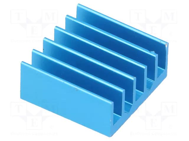 Heatsink: extruded; grilled; BGA; blue; L: 17mm; W: 17mm; H: 7.5mm Advanced Thermal Solutions ATS-X53170B-C1-R0