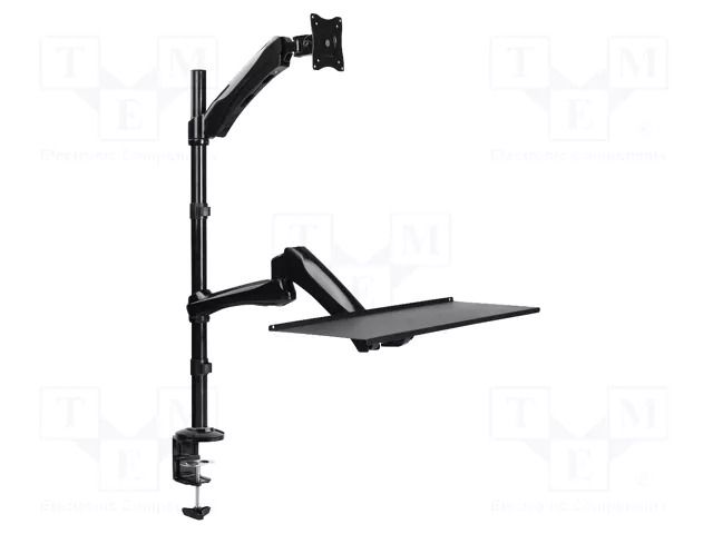 Holder; 9kg; 13÷27"; Arm len: 668mm; Standard: 75x75mm,100x100mm LOGILINK BP0030