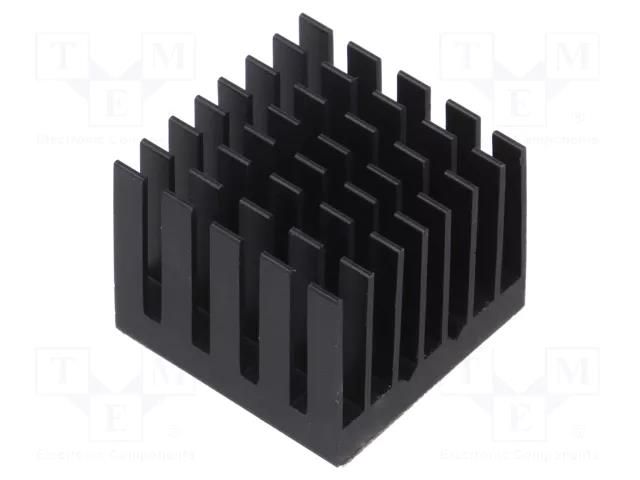 Heatsink: extruded; grilled; BGA; black; L: 25mm; W: 25mm; H: 19.5mm Advanced Thermal Solutions ATS-55250R-C1-R0