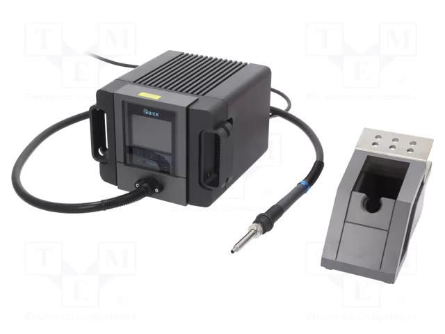 Station: hot air; digital,touchpad; 180W; 100÷450°C; 1.5÷70l/min QUICK QUICK-TR1100