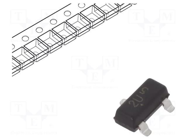 Transistor: PNP; bipolar; Darlington; 30V; 0.5A; 0.225W ONSEMI MMBTA63LT1G