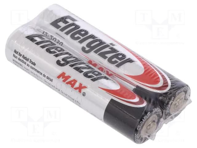 Battery: alkaline; AAA; 1.5V; non-rechargeable; 2pcs; MAX ENERGIZER BAT-LR03/MAX-2S-EG