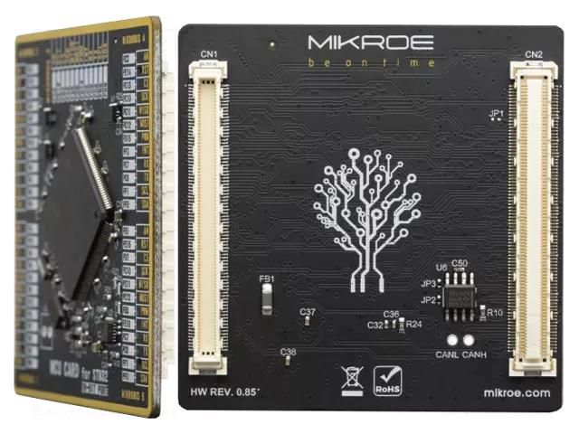 Multiadapter; Comp: STM32F207ZG; prototype board; Fusion v8 MIKROE MIKROE-3843