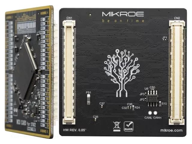 Multiadapter; Comp: SMT32F439ZG; prototype board; Fusion v8 MIKROE MIKROE-3851