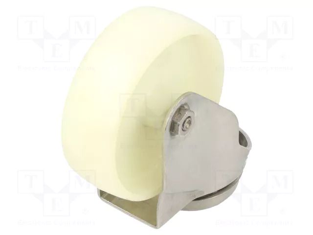 Transport wheel; Ø: 75mm; W: 24mm; H: 101mm; torsional; polyamide RADER MX075NAHS