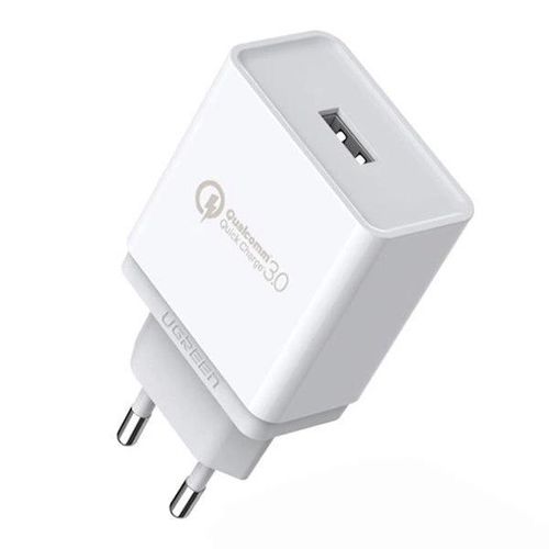 Ugreen CD122 Quick Charge 3.0 18W 3A USB Fast Charger White (10133), Ugreen 6957303811335 6957303811335