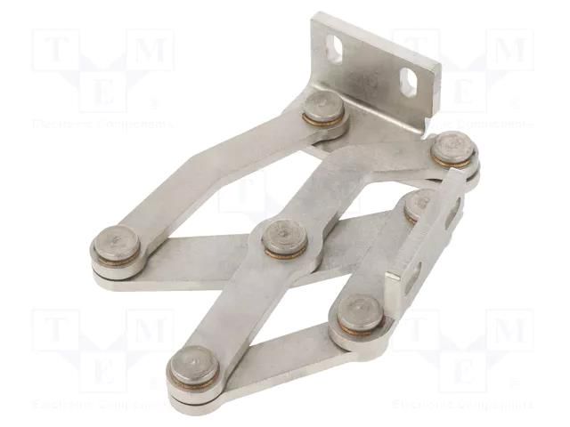 Hinge; stainless steel; 50mm; right,pivoting ELESA+GANTER GN7237-NI-50-R-MT