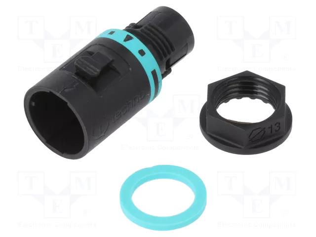 Connector: AC supply; screw terminal; male; TH381; 10A; 400V TECHNO THB.381.L3E
