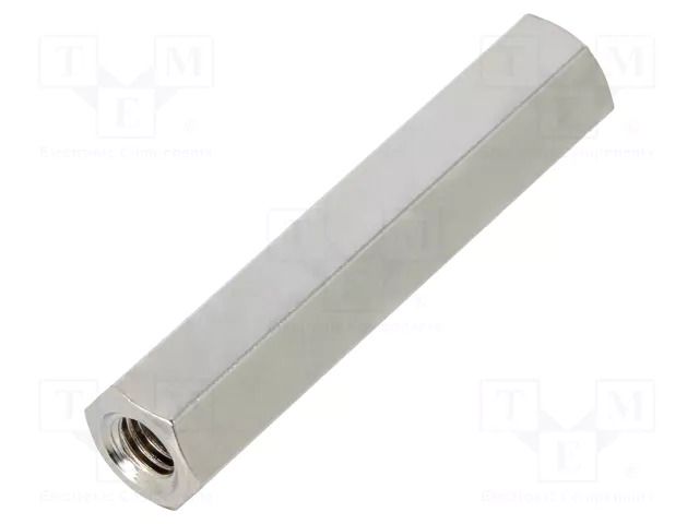 Screwed spacer sleeve; 40mm; Int.thread: M5; hexagonal; brass DREMEC TFF-M5X40/DR118