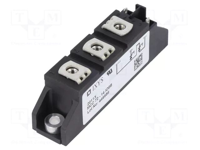 Module: thyristor; double series; 1.4kV; 116A; TO240AA; screw IXYS MCC72-14IO8B