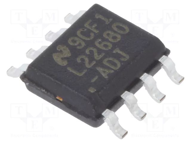 PMIC; DC/DC converter; Uin: 4.5÷42VDC; Uout: 1.285÷37VDC; 2A; HSOP8 TEXAS INSTRUMENTS LM22680MR-ADJ/NOPB