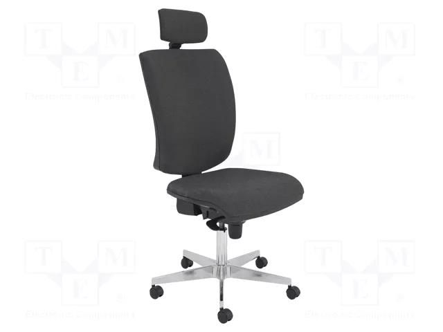 Chair; ESD; Seat dim: 460x430mm; Back dim: 560x460mm; 435÷500mm RT WORK ESD-CHAIR08