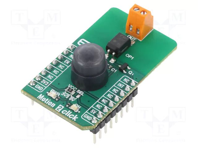 Click board; prototype board; Comp: EKMC1607112; motion sensor MIKROE MIKROE-4059