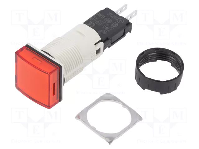 Control lamp; 16mm; Harmony XB6; Illumin: LED; Ø16mm; IP65; red SCHNEIDER ELECTRIC XB6CV4BB