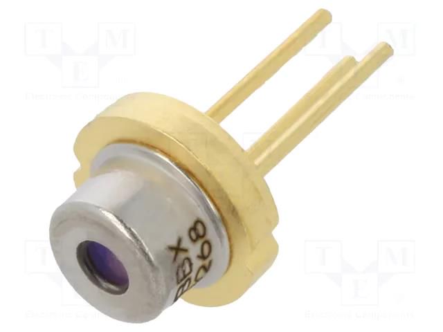 Diode: laser; 630÷640nm; 30mW; 8/33; THT; 2.3÷2.7VDC; red Laser Components ADL-63301TL