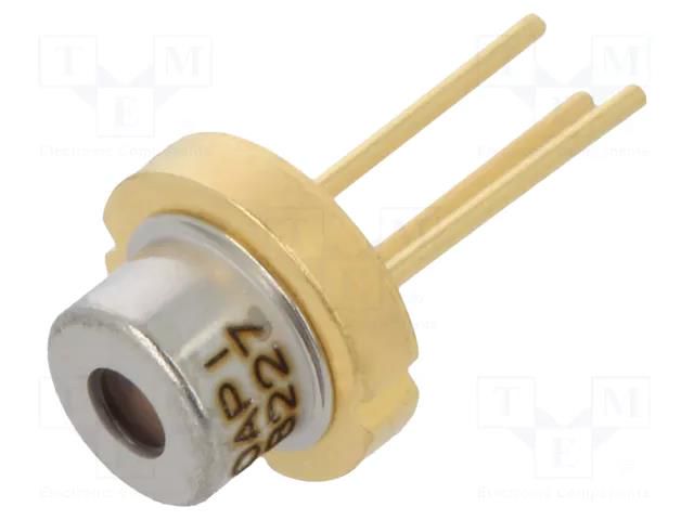 Diode: laser; 770÷795nm; 5mW; 10/29; THT; 1.8÷2.2VDC; infrared Laser Components ADL-78051TL