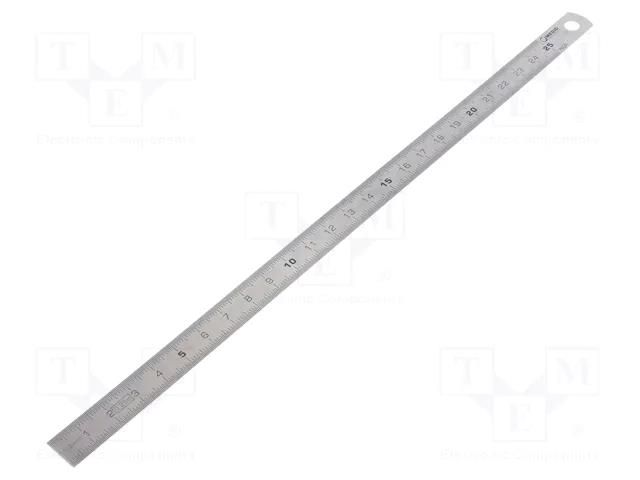 Ruler; L: 250mm; Width: 13mm MEDID MED.1051-04