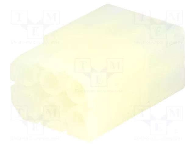 Connector: wire-wire/PCB; plug; Standard .093"; male/female MOLEX MX-19-09-1062